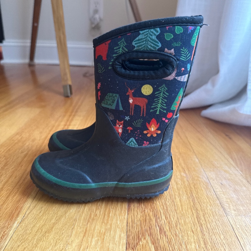 Lone cone kids rubber boots